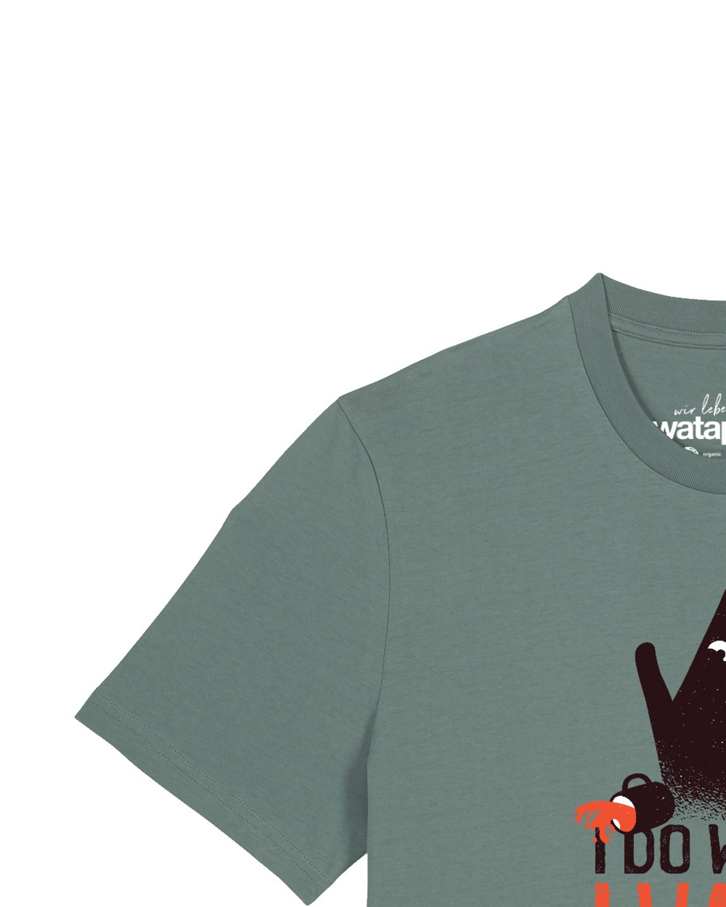 T-Shirt ' Cat ' Watapparel en vert