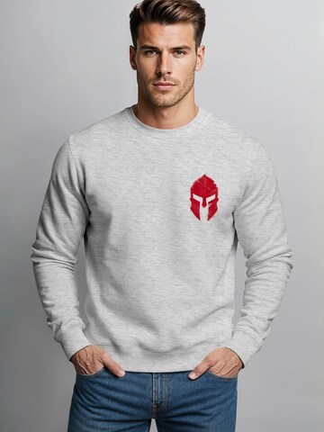 Neverless Sweatshirt 'Sparta 1'‌‌‌ in Grau