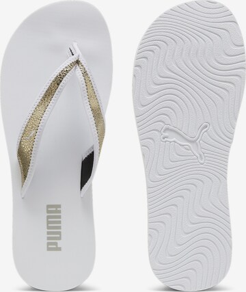 PUMA T-Bar Sandals in White