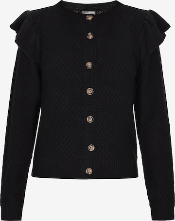 Cardigan DreiMaster Vintage en noir : devant