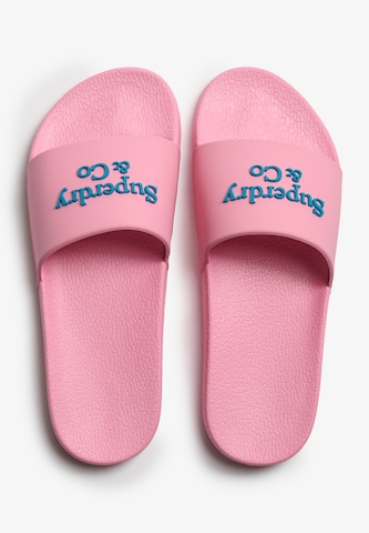Superdry & Co Beach & Pool Shoes in Pink