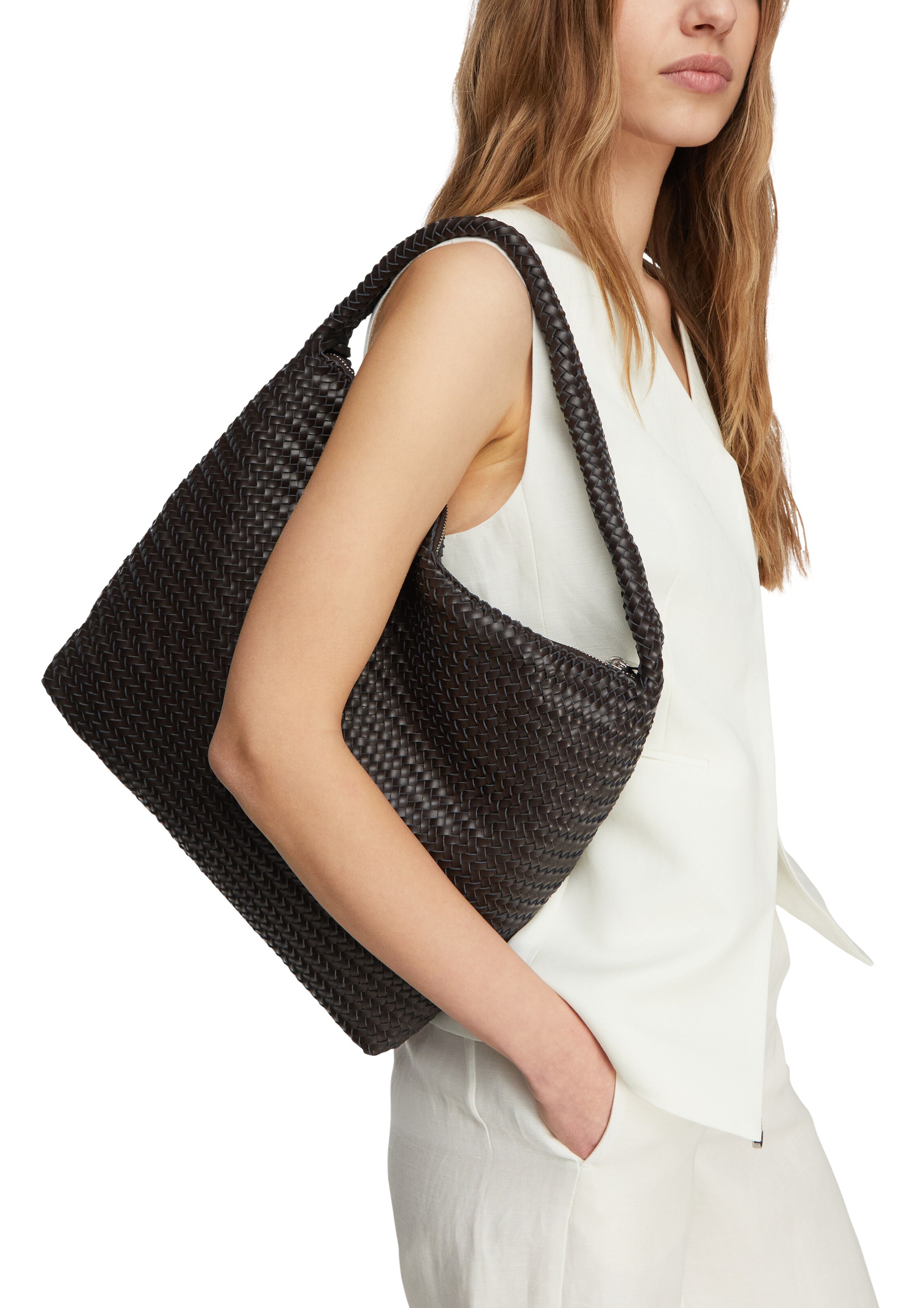 COMMA Shoulder Bag in Brown