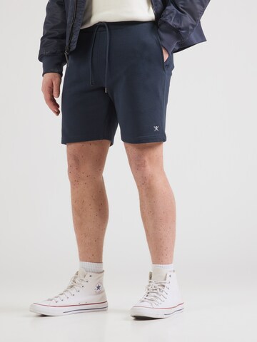 Hackett London Regular Панталон в синьо: отпред