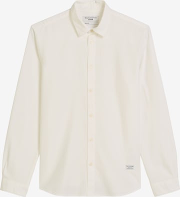Marc O'Polo DENIM Button Up Shirt in White: front