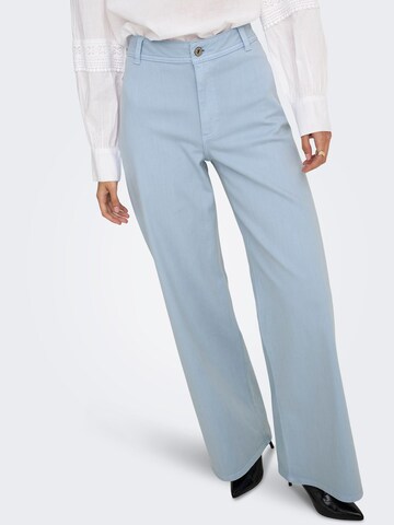 JDY Loosefit Bukser 'JDYIRIS ' i blå