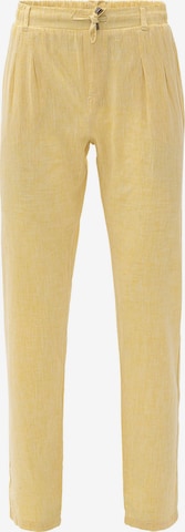 By Diess CollectionSlimfit Hlače - žuta boja: prednji dio