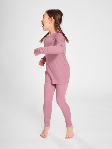 Hummel Slim fit Sports trousers 'WINGO' in Pink