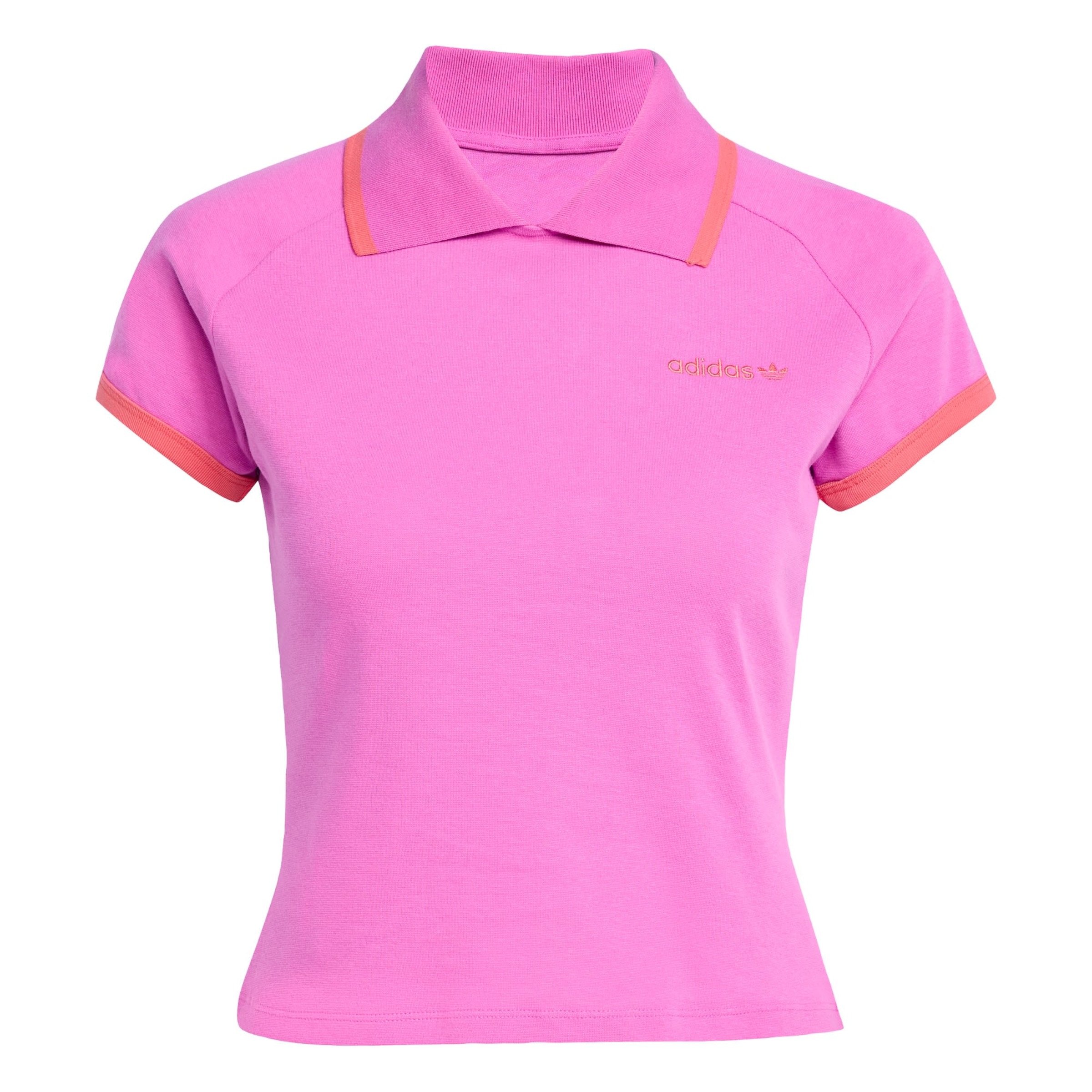 ADIDAS ORIGINALS Shirt 'Polo' in Pink: front