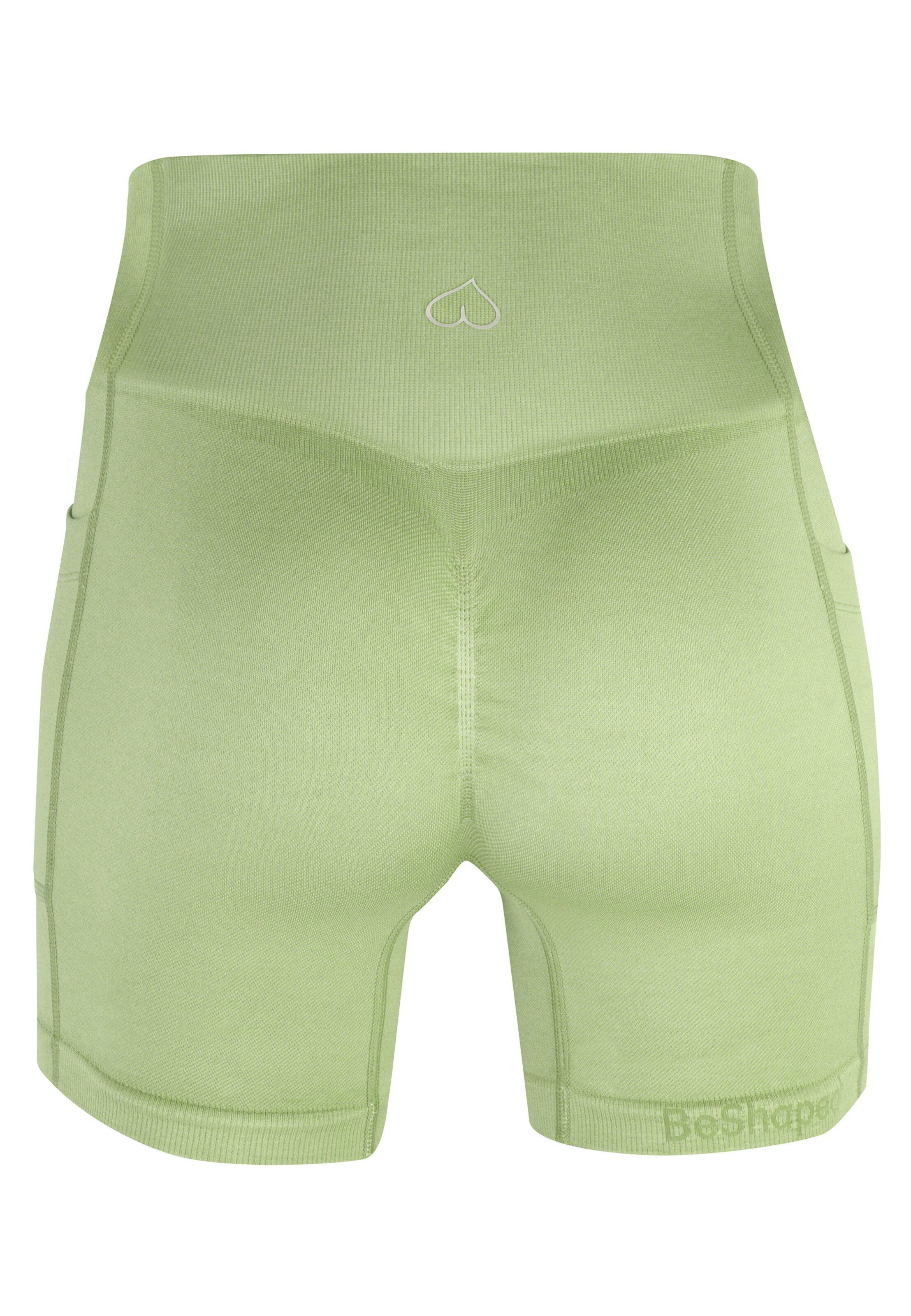 BeShaped Skinny Sports trousers 'Lift me up' in Green