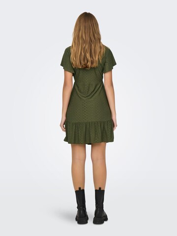 Robe 'SANDRA' ONLY en vert