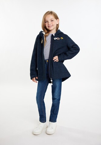 Schmuddelwedda Fleece Jacket in Blue