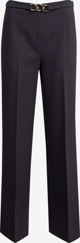 Orsay Wide leg Pleated Pants in Grey: front
