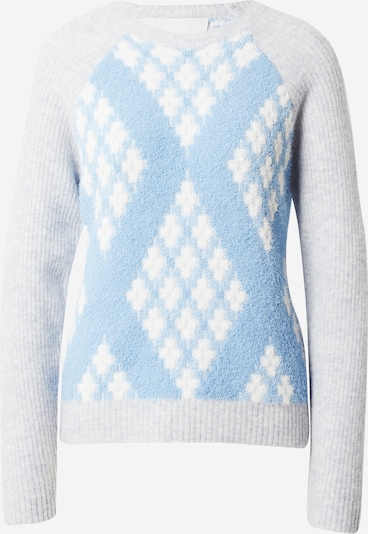 3.1 Phillip Lim Sweater in Light blue / mottled grey / White, Item view