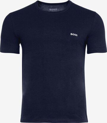 BOSS Shirt in Blauw: voorkant