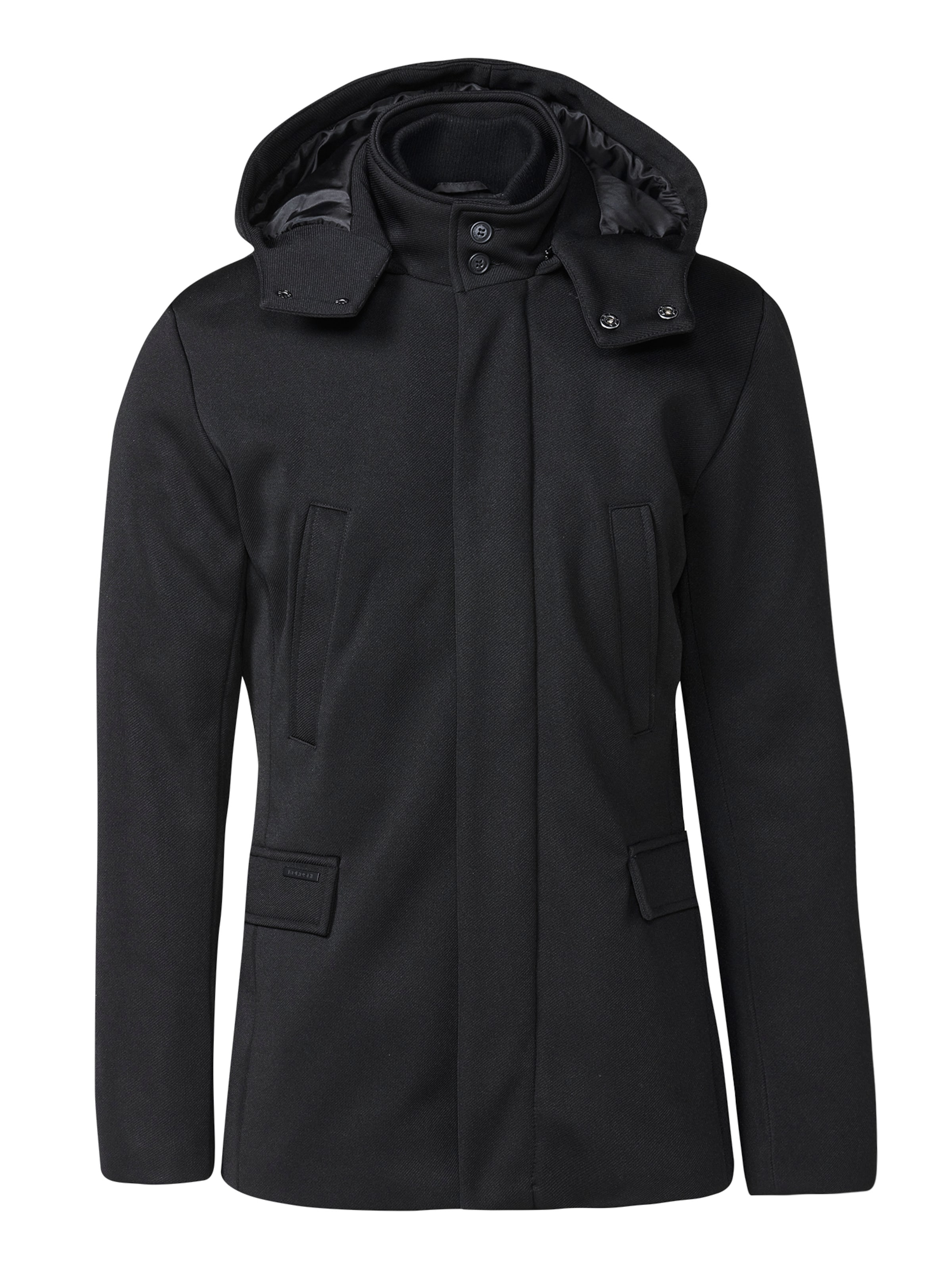 KOROSHI Klederdrachtjas in Zwart: voorkant