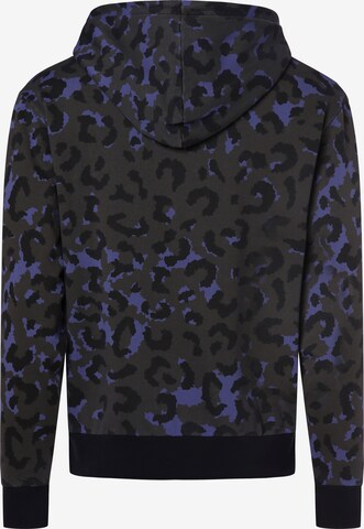 BOSS Sweatshirt 'We Leopard' in Grün