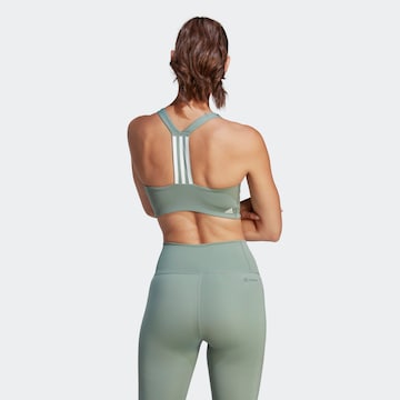 ADIDAS SPORTSWEAR Bustier Sports-BH 'Powerimpact' i grøn