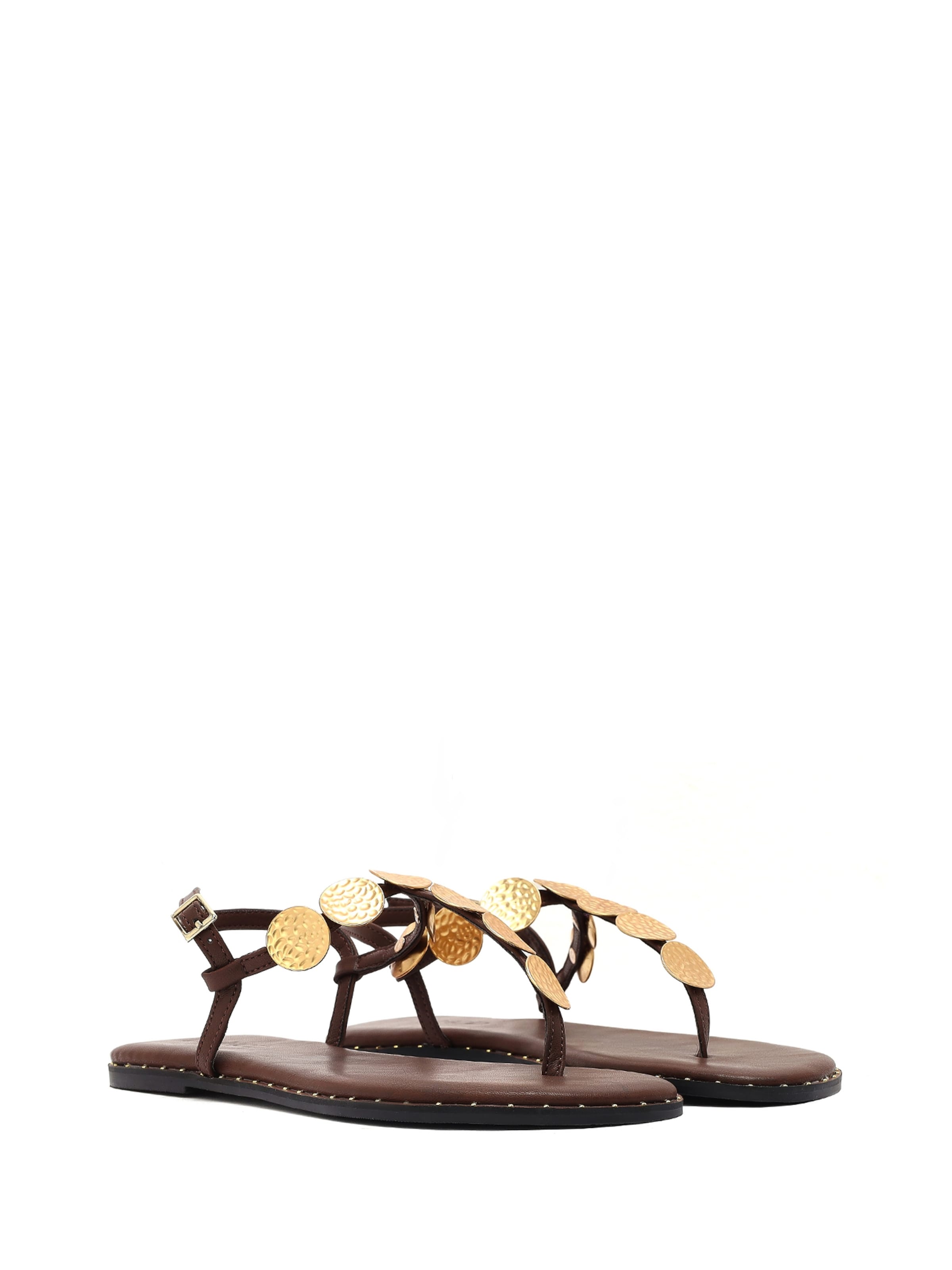 Derimod Teenslipper in Bruin