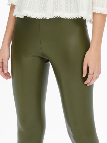 JDY Skinny Leggings 'Stine' in Green