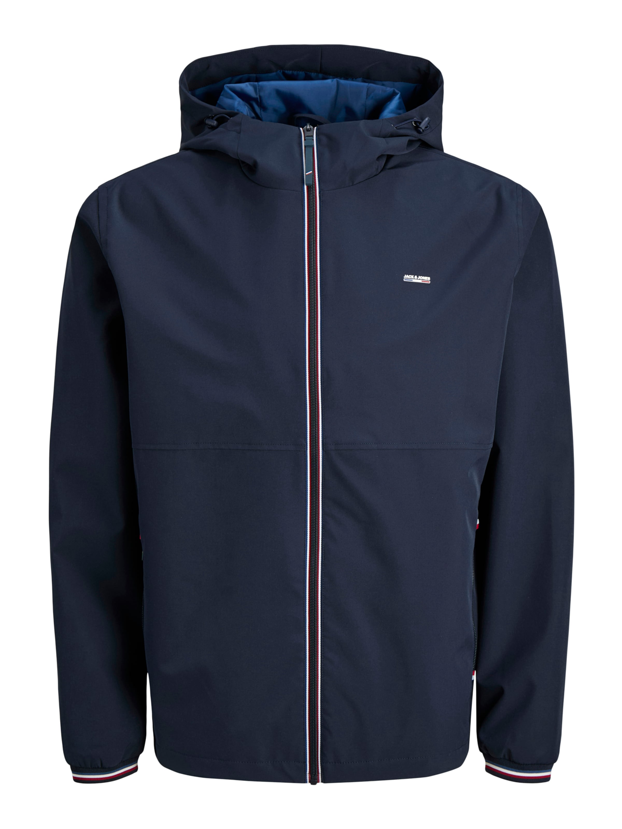 JACK & JONES Φθινοπωρινό και ανοιξιάτικο μπουφάν 'JPRBLUALVES' σε μπλε: μπροστά