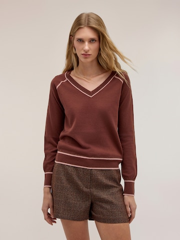 MOTIVI Sweater in Brown