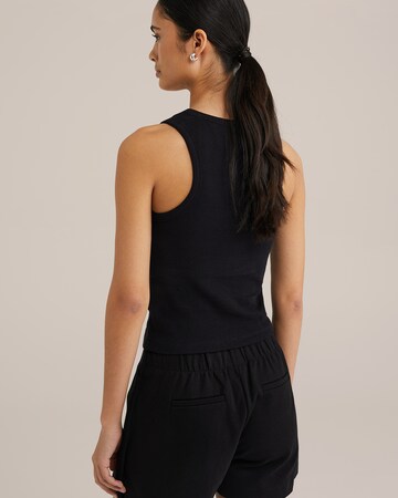 WE Fashion Top | črna barva