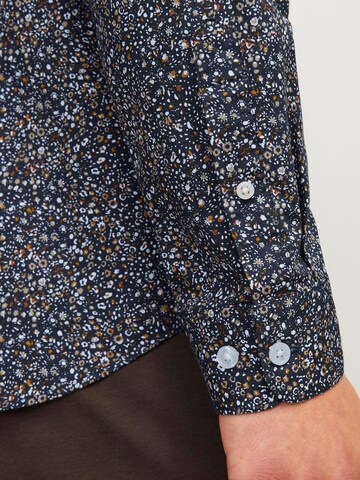 JACK & JONES Slim Fit Hemd 'JPRBLABlackpool' in Blau