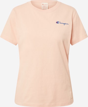 T-shirt Champion Reverse Weave en orange : devant
