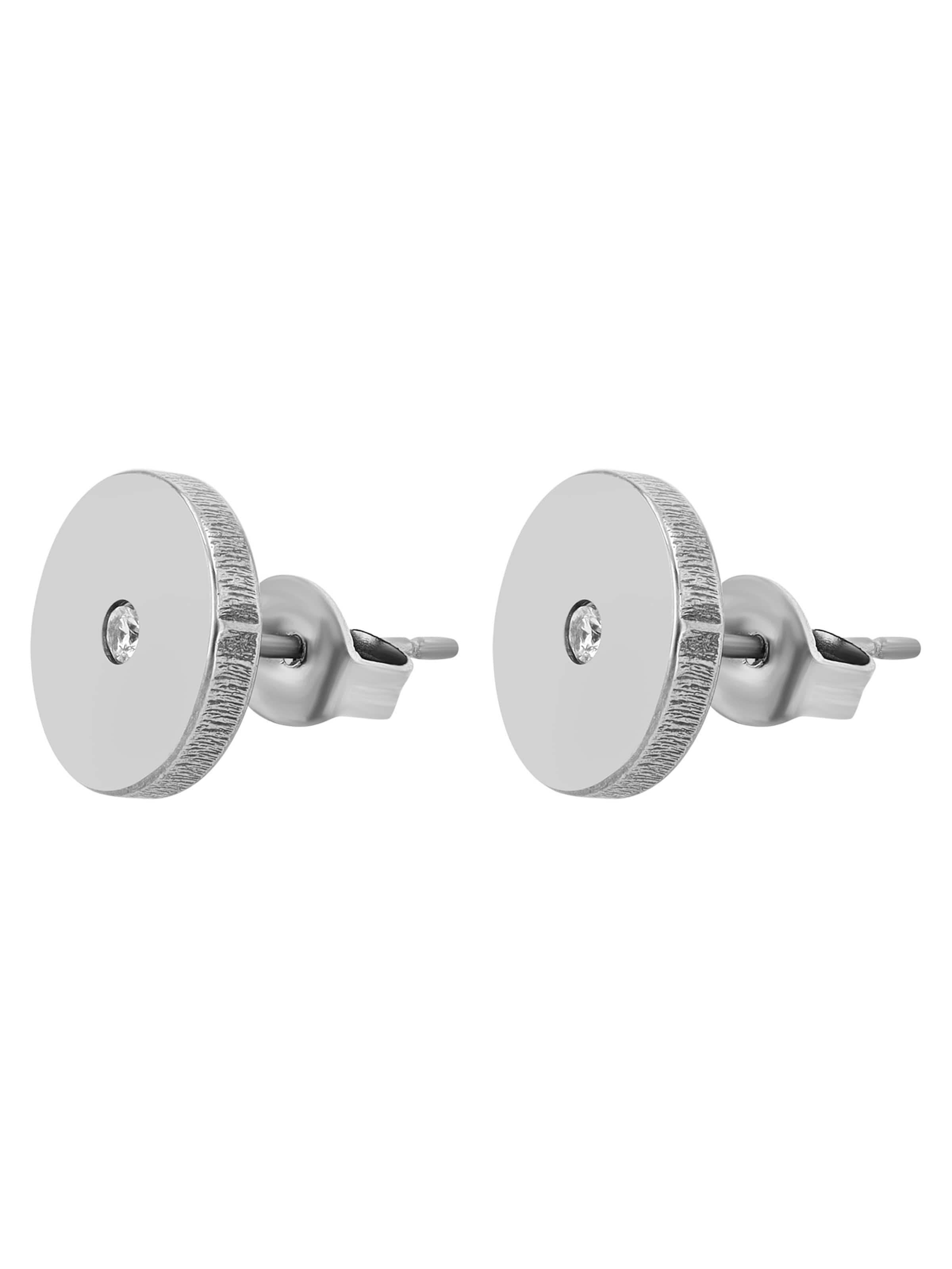 Akzent Ohrringe 'Amira, langlebig'‌‌‌‌‌‌‌ in Silber