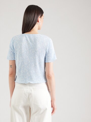 PIECES T-shirt 'PCFLORA' i blå