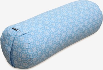 Yogishop Pillow in Blue: front