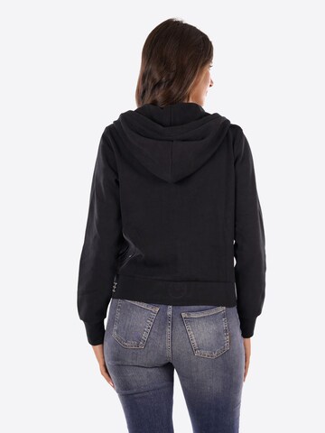 Yes Zee Sweatjacke 'F001SK00801' in Schwarz