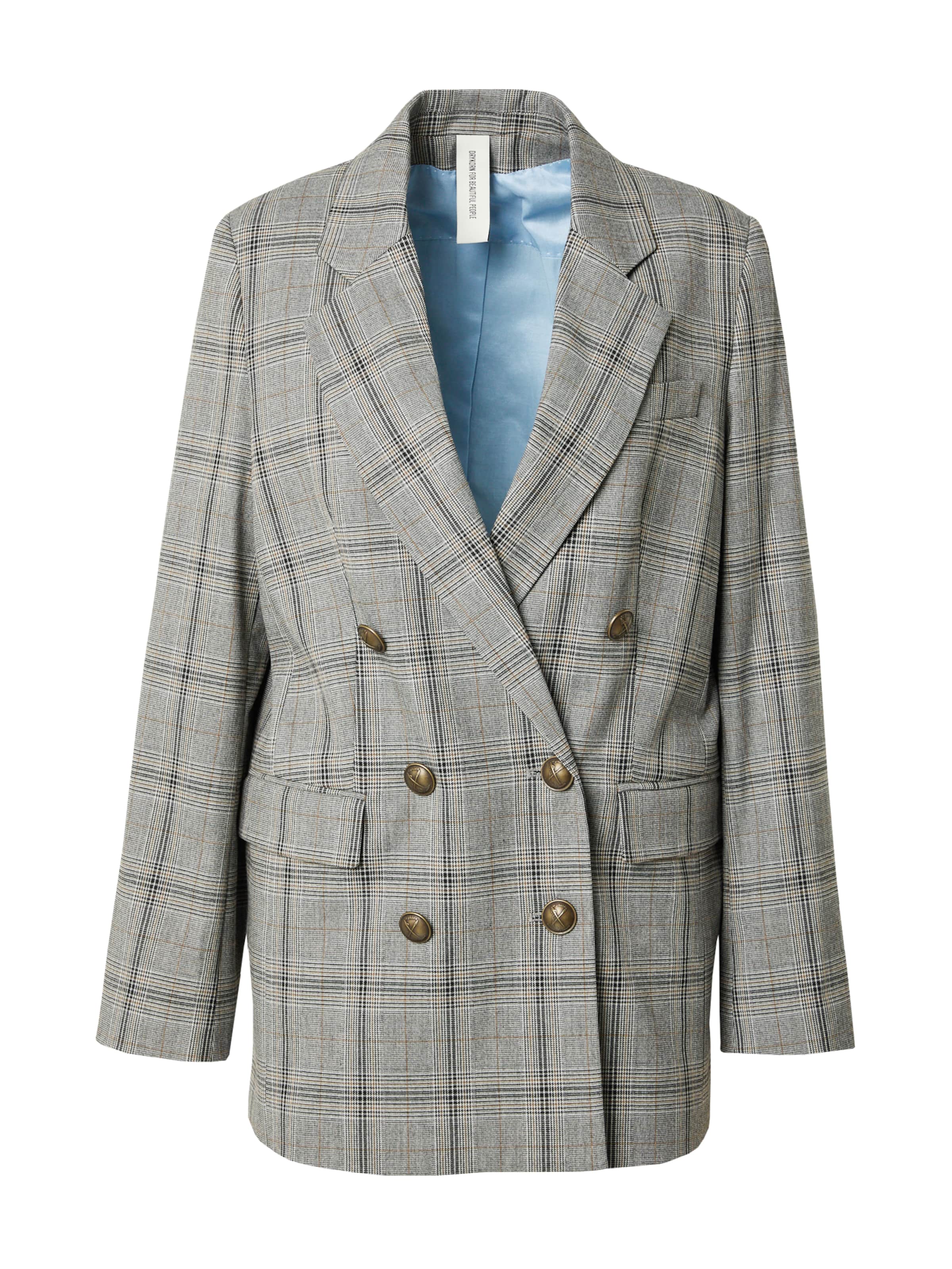 Blazer 'AMERSHAM_2' DRYKORN en gris : devant