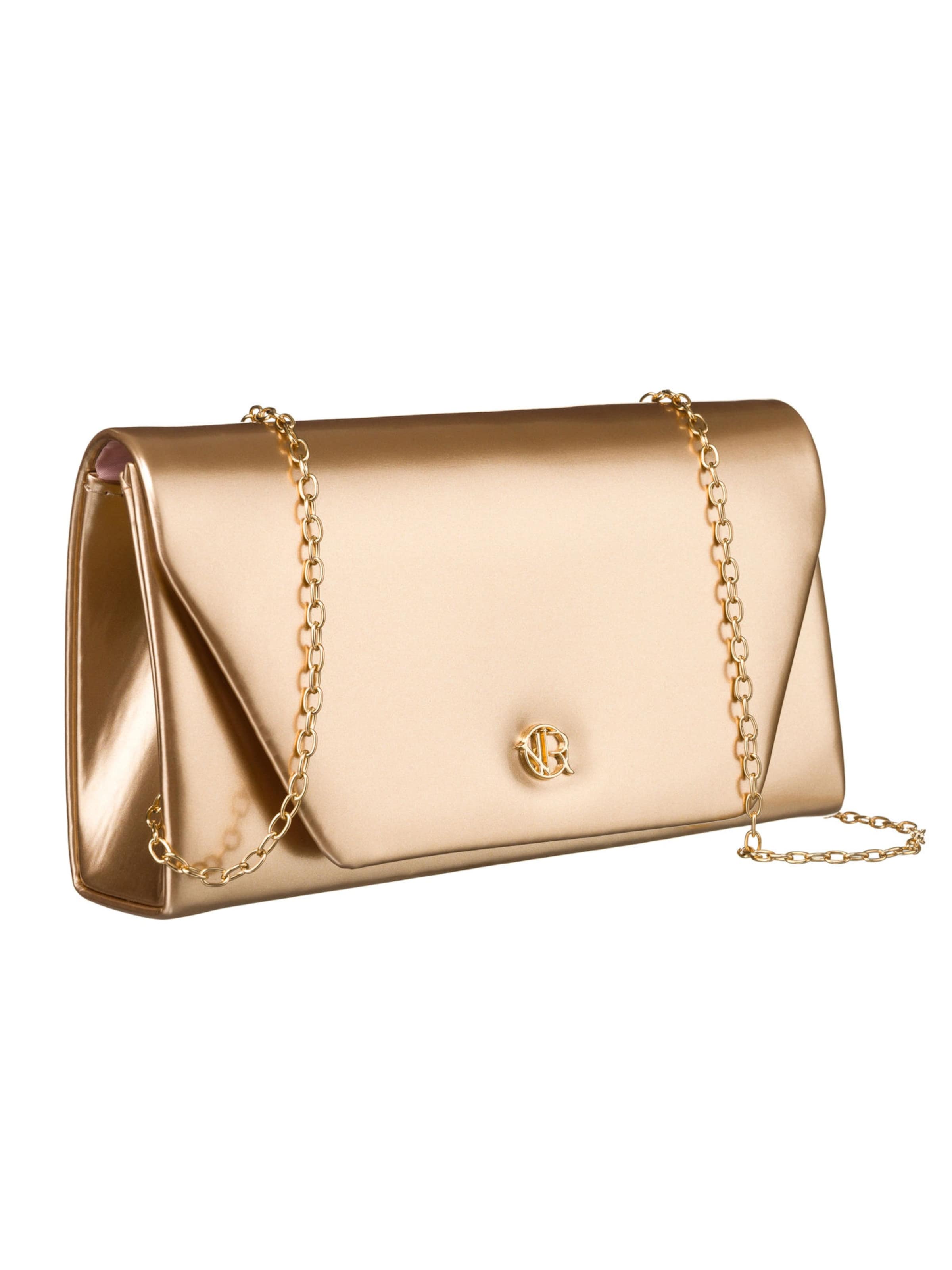 Tomshop24-7 Clutch 'Rovicky Hanna' in Beige: front