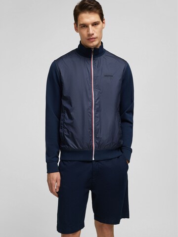 HECHTER PARIS Between-Season Jacket in Blue: front