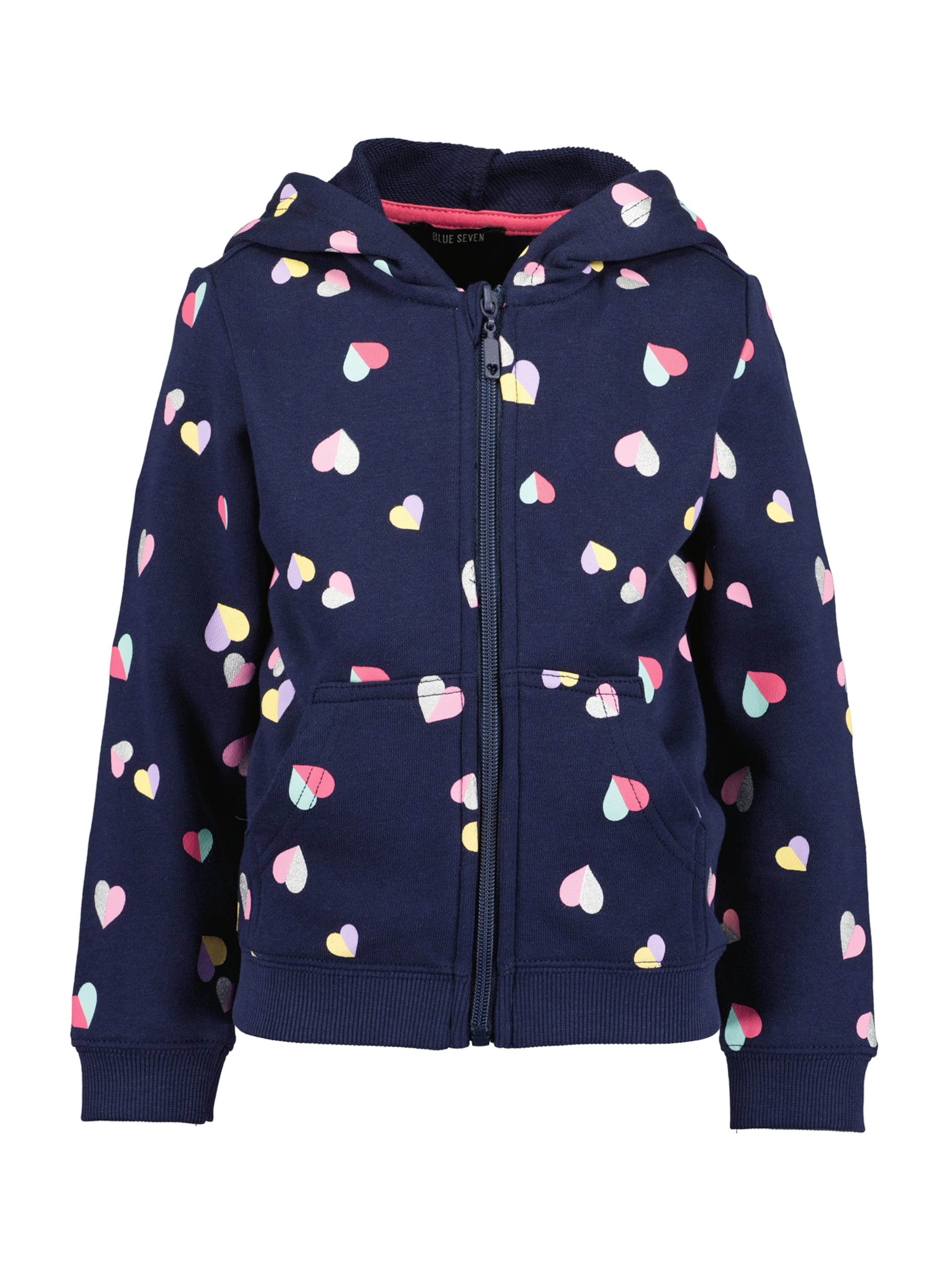 BLUE SEVENGornji dio trenirke - plava boja: prednji dio