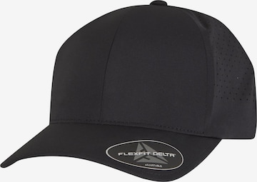 Flexfit Cap 'Delta' in Black: front