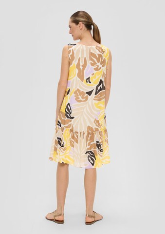 s.Oliver BLACK LABEL Dress in Yellow