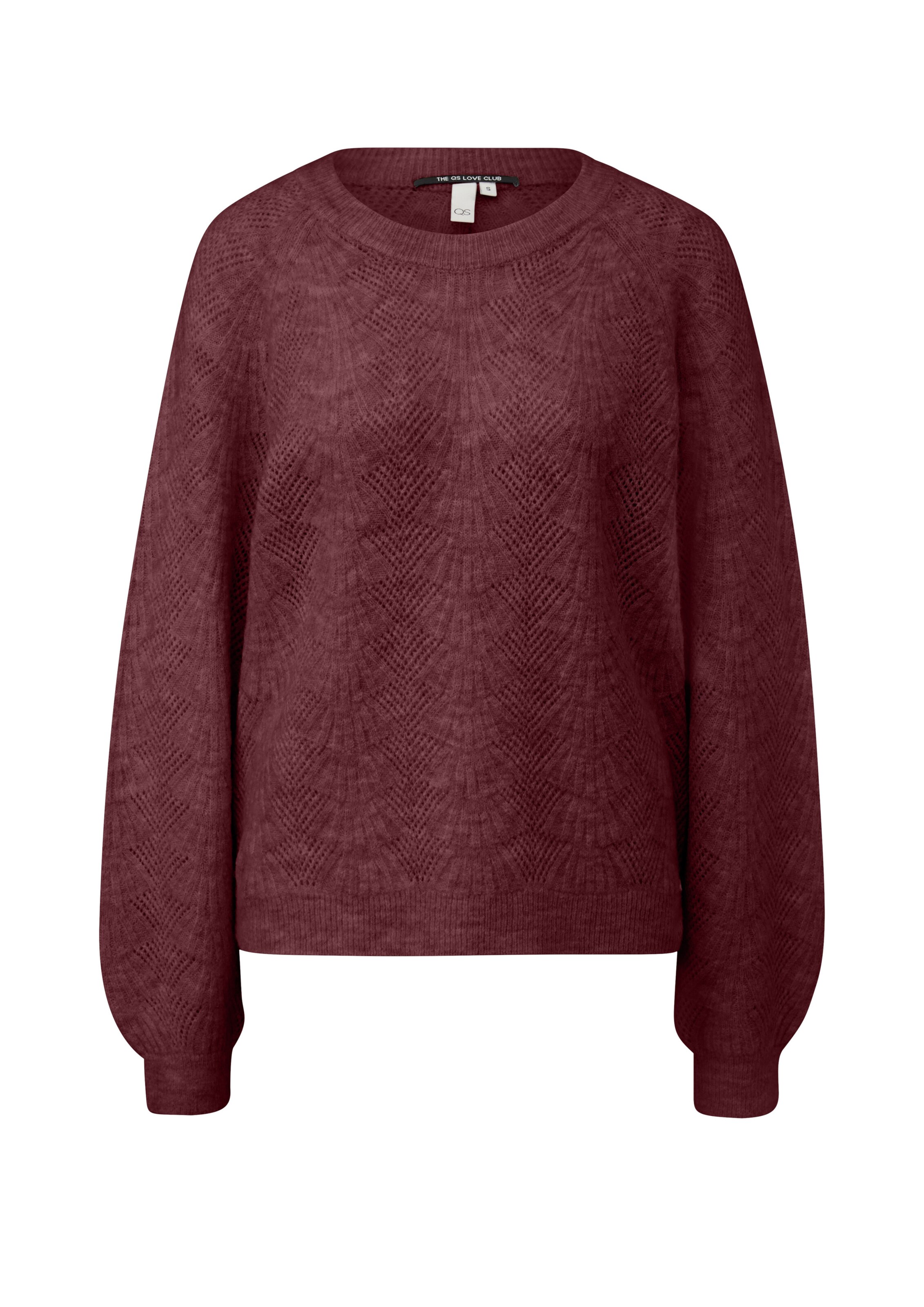 Pullover di QS in rosso: frontale
