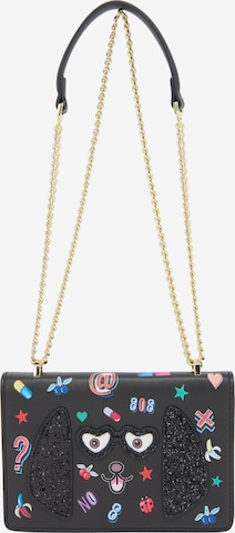 MYMO Taška přes rameno 'Pop Eyetheme' – černá: přední strana