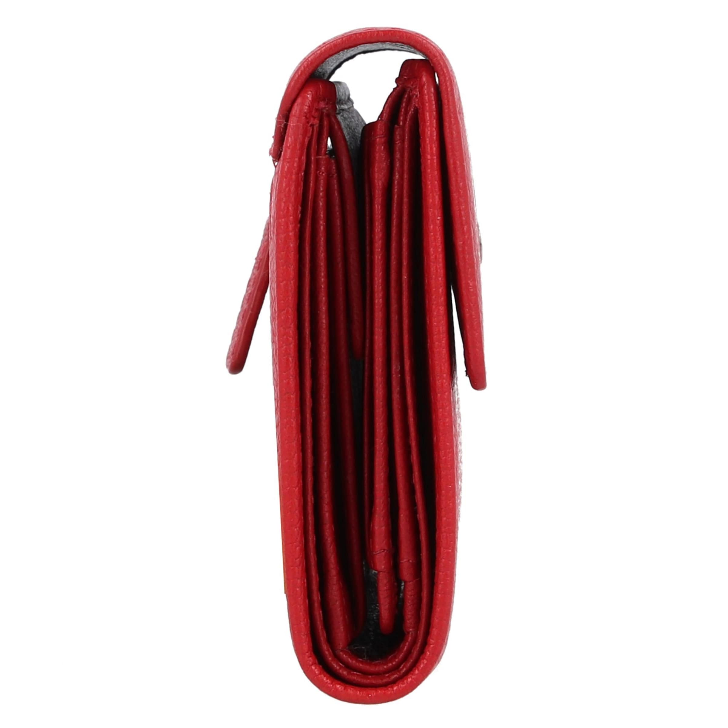 Braun Büffel Portemonnee 'Anna' in Rood