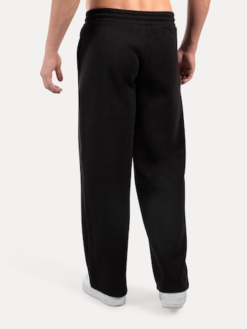 Smilodox Loose fit Trousers 'Lorik' in Black