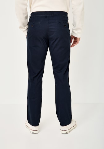REDPOINT Slimfit Chinohose in Blau