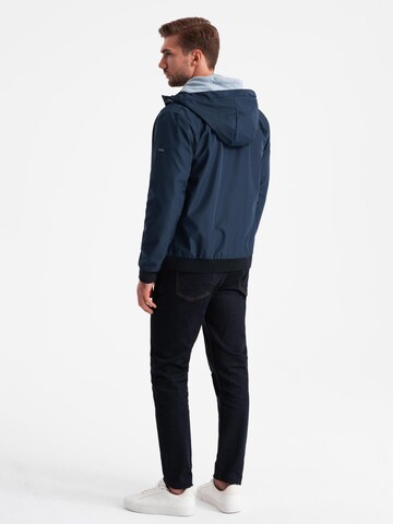 Ombre Tussenjas in Blauw