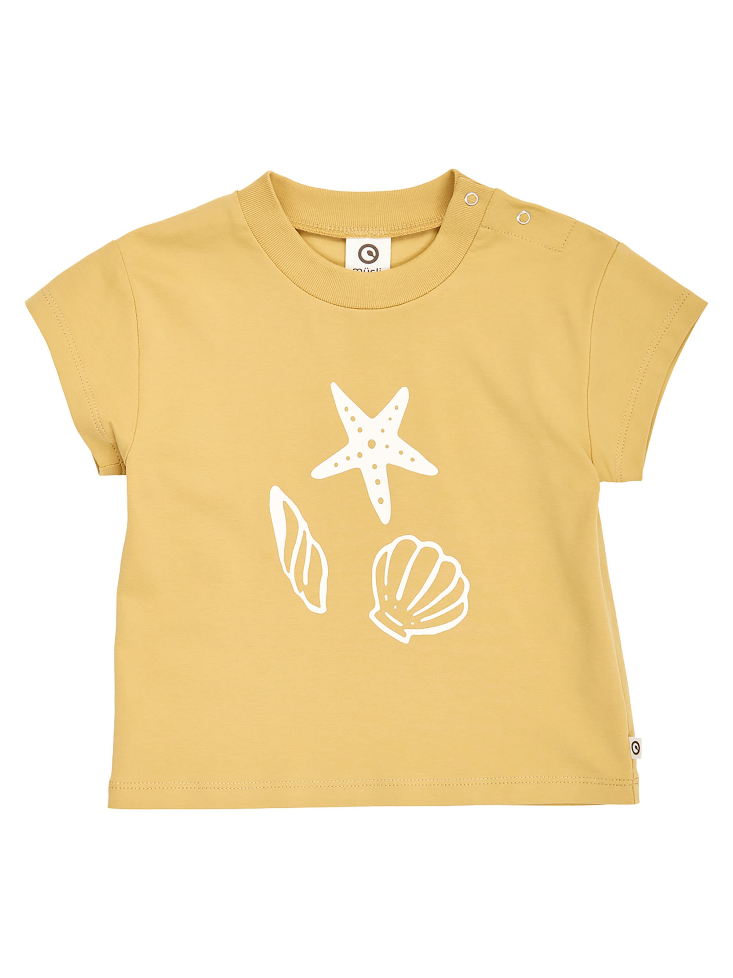 Müsli Shirt in 74 in Khaki / White, Item view