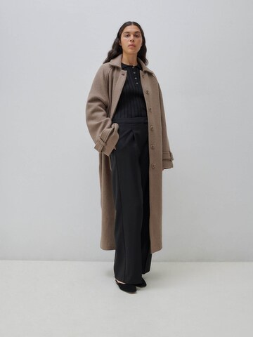 ABOUT YOU x Marie von Behrens Between-Seasons Coat 'Lilli' in Brown