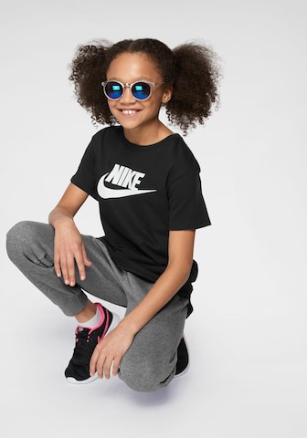melns Nike Sportswear T-Krekls 'Futura'
