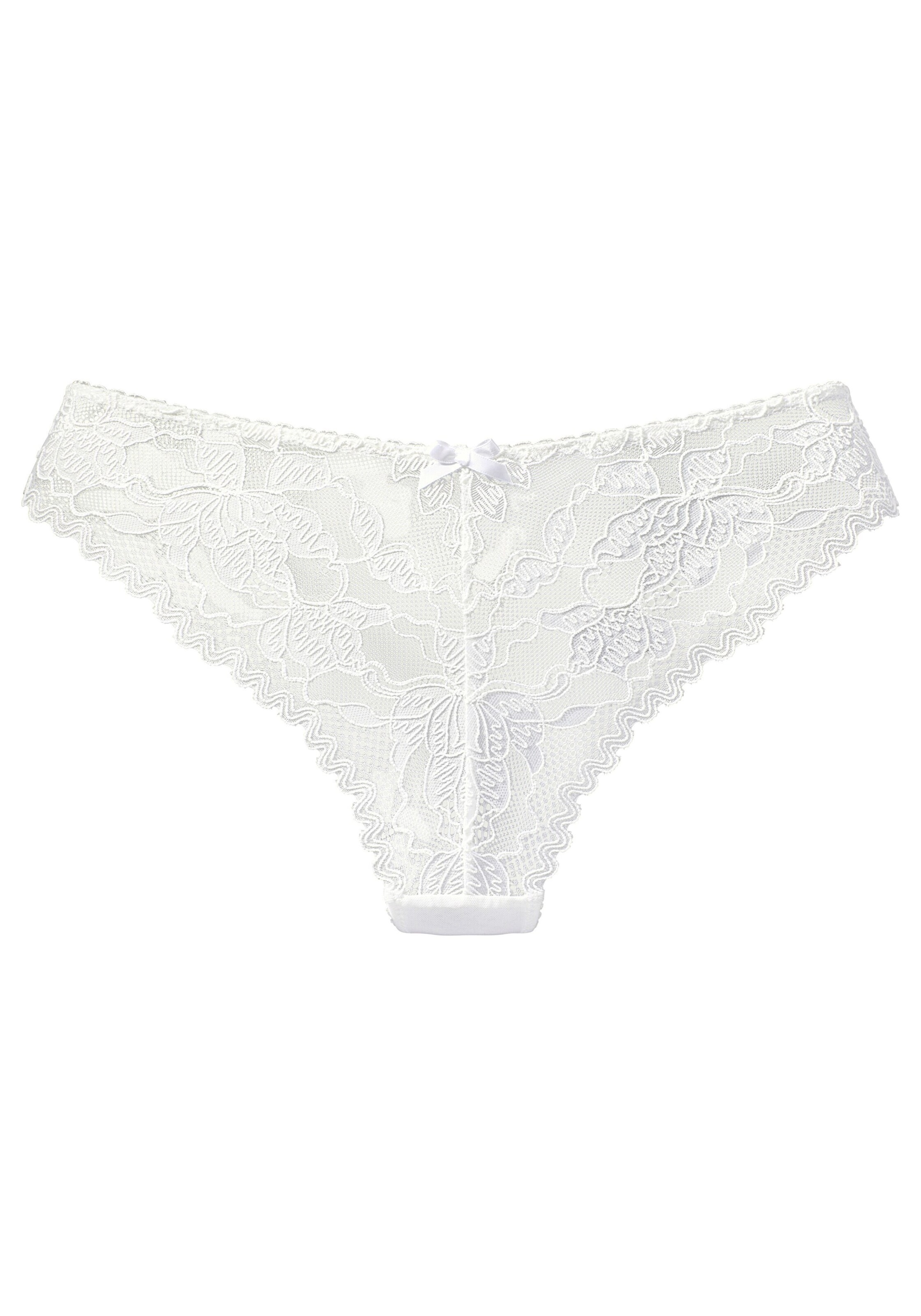 LASCANA Thong in White: front