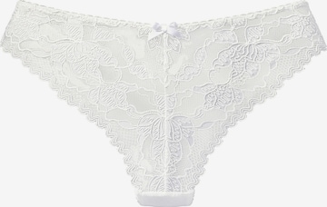 LASCANA Thong in White: front
