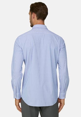 Boggi Milano Slim fit Button Up Shirt in Blue